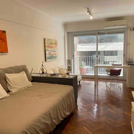 Studio Palermo Hermoso Con Balcon Buenos Aires Exterior foto